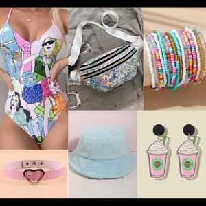 Barbie Girly Full Rave Outfit